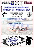 Départemental X3 Mixte - Douaisis Pétanque